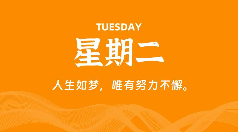 05月07日，星期二, 每天60秒读懂全世界~-偌夕博客